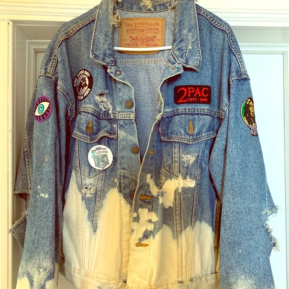 levis denim jacket mens vintage